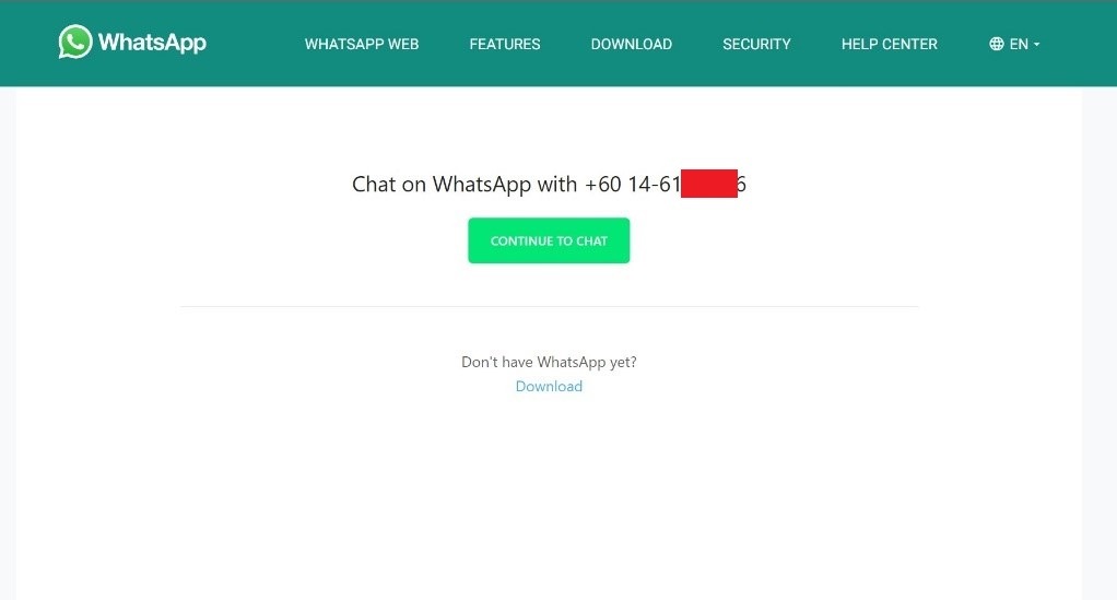 cara membuat link whatsapp pautan langsung (direct link)